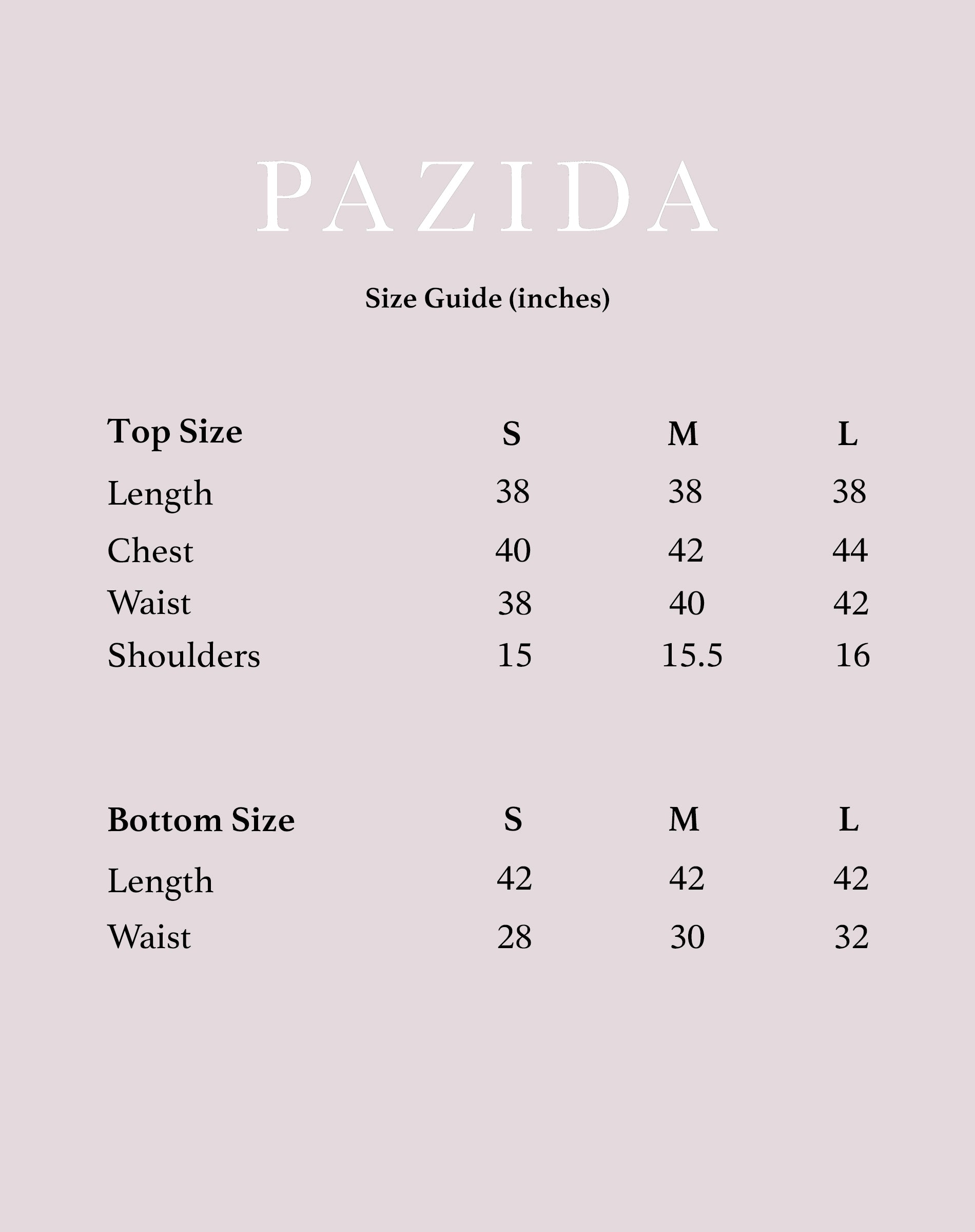Desktop Size Guide